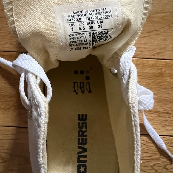 !!⚫️SOLD⚫️!! Converse Chuck Taylor All Star Lux Hidden Wedge - Size 8 - Picture 9 of 12